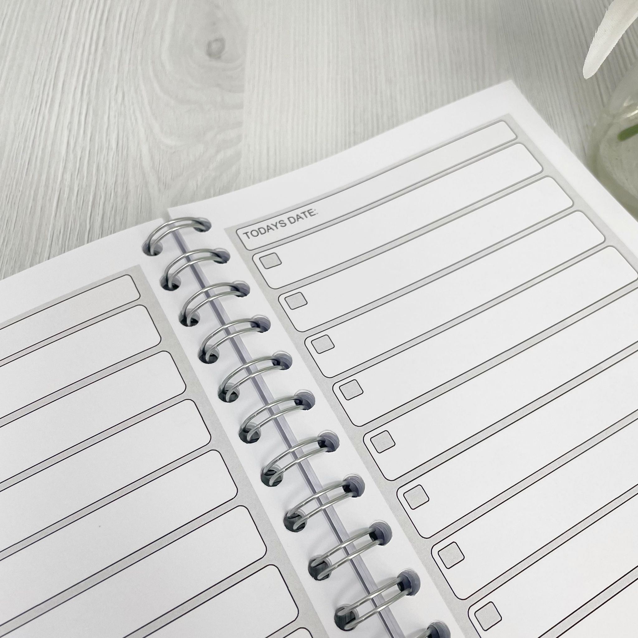 To Do List Notebook - Grey