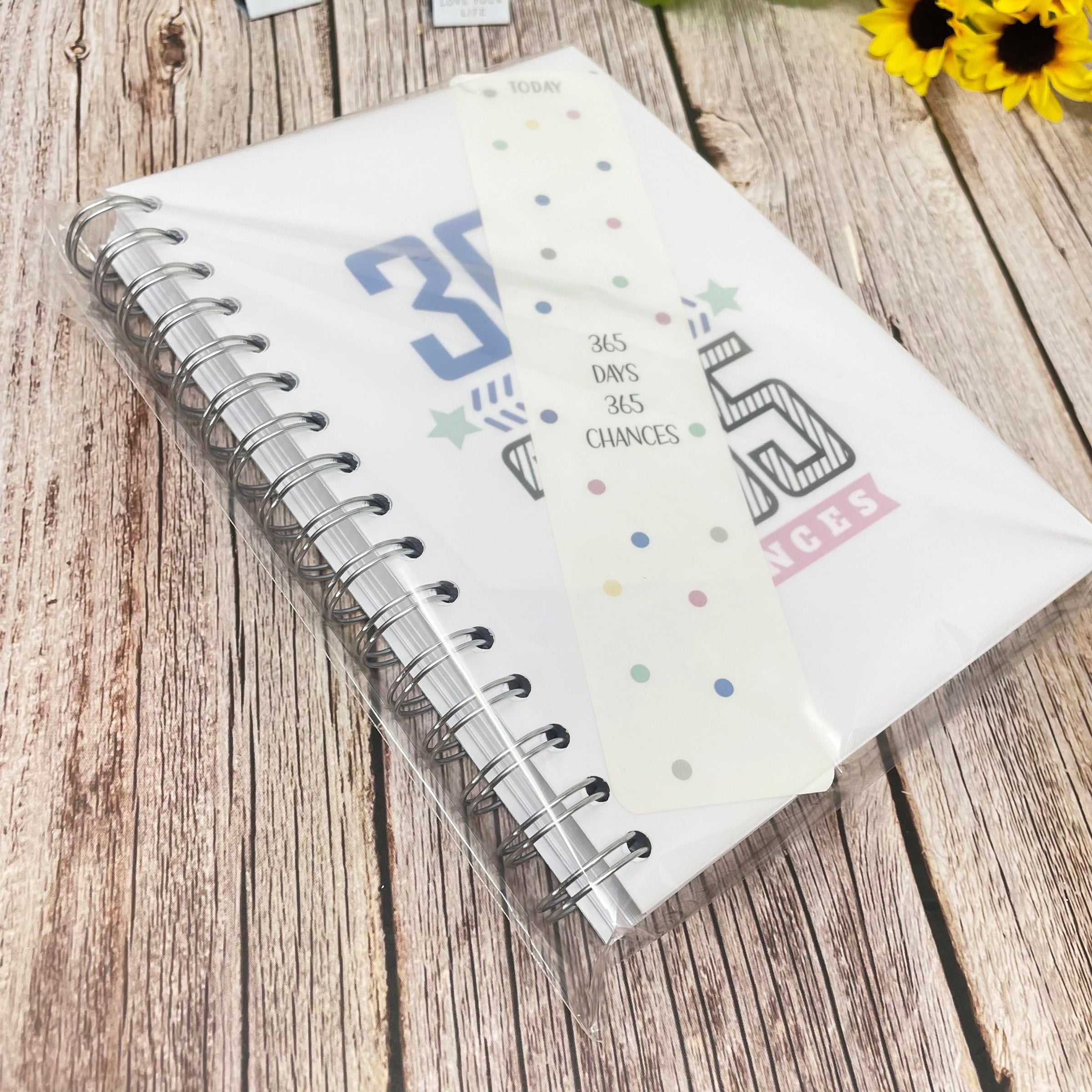 12 Month Planner - 365 Chances Cover + Bookmark