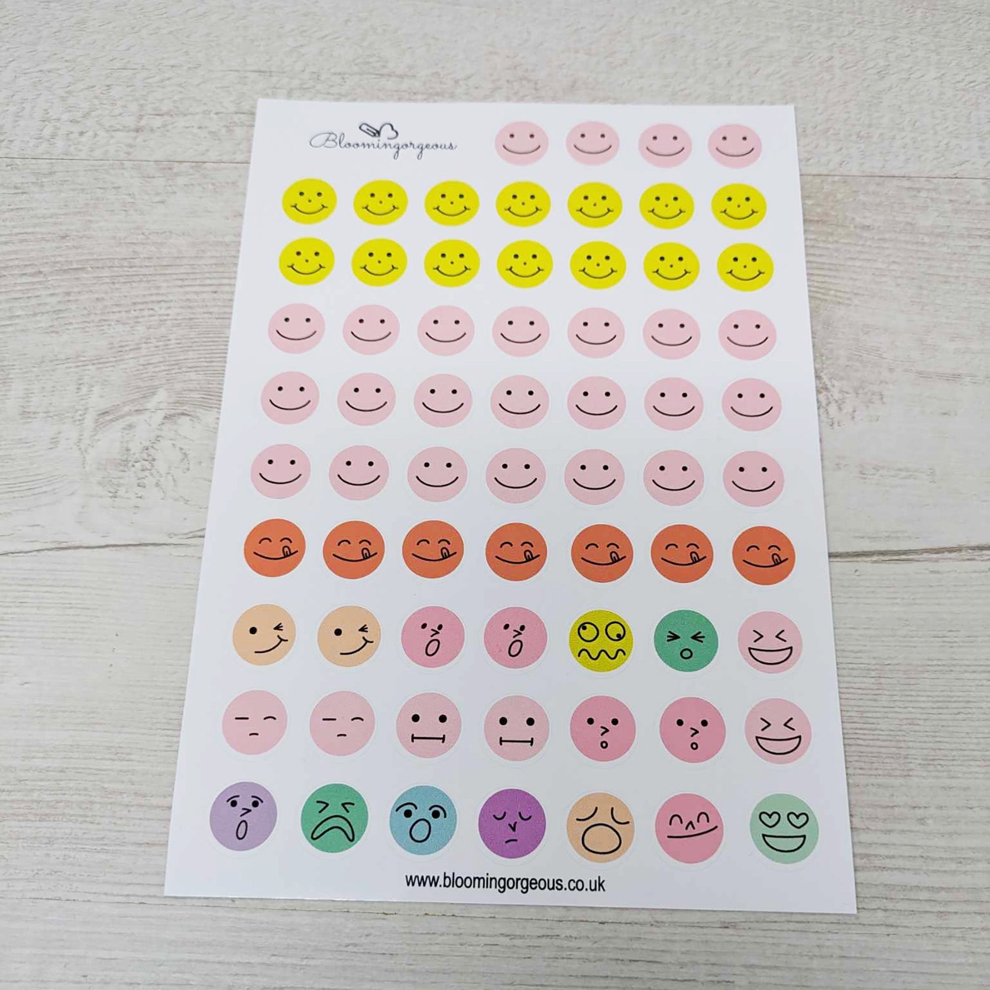 Face Stickers - 1 Sheets