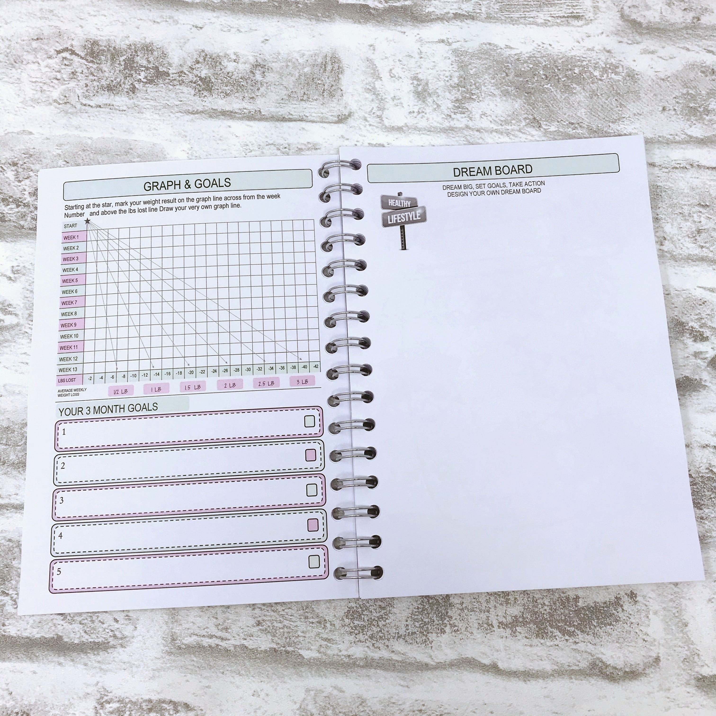 WW Original Planner - B&W Believe