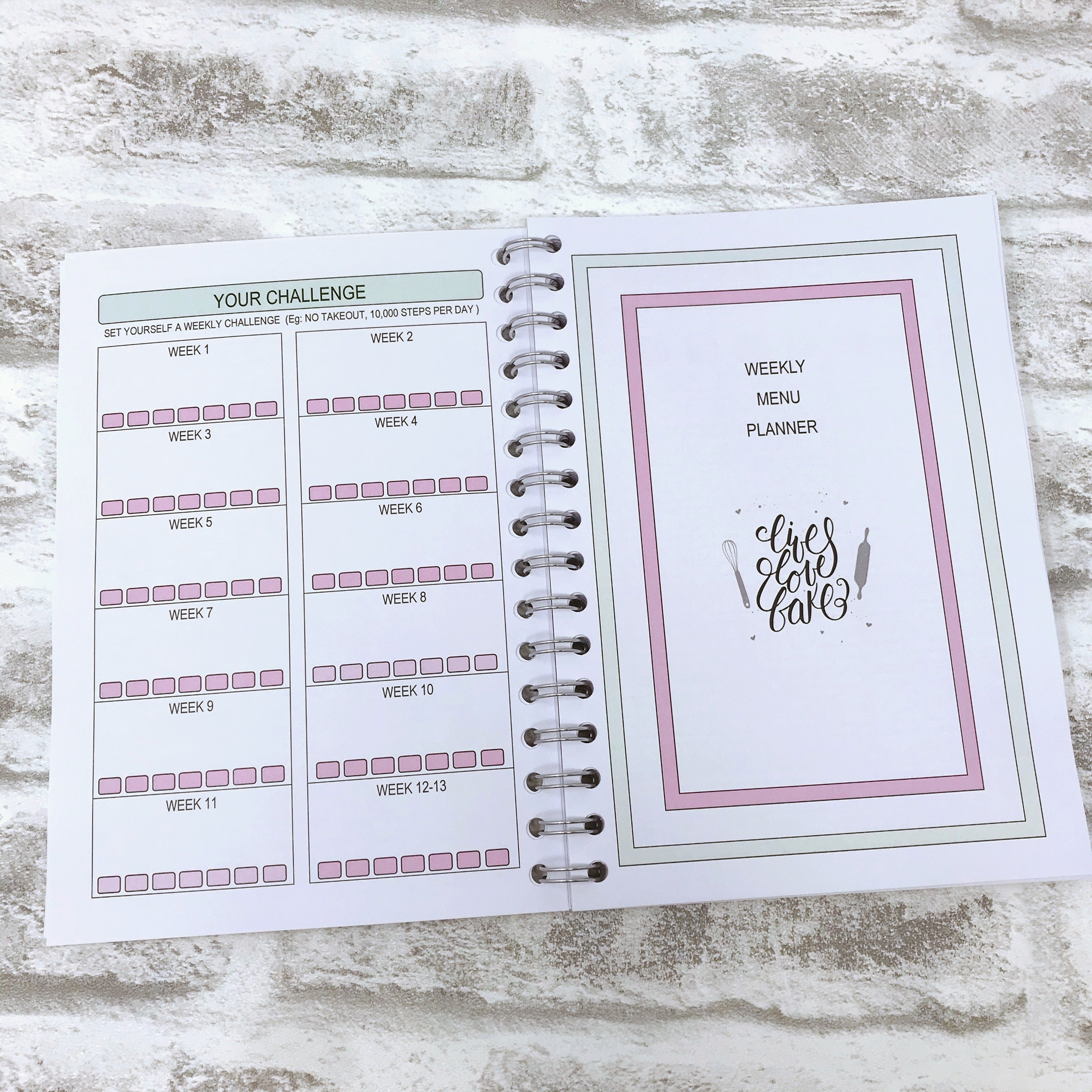 WW Original Planner - B&W Believe