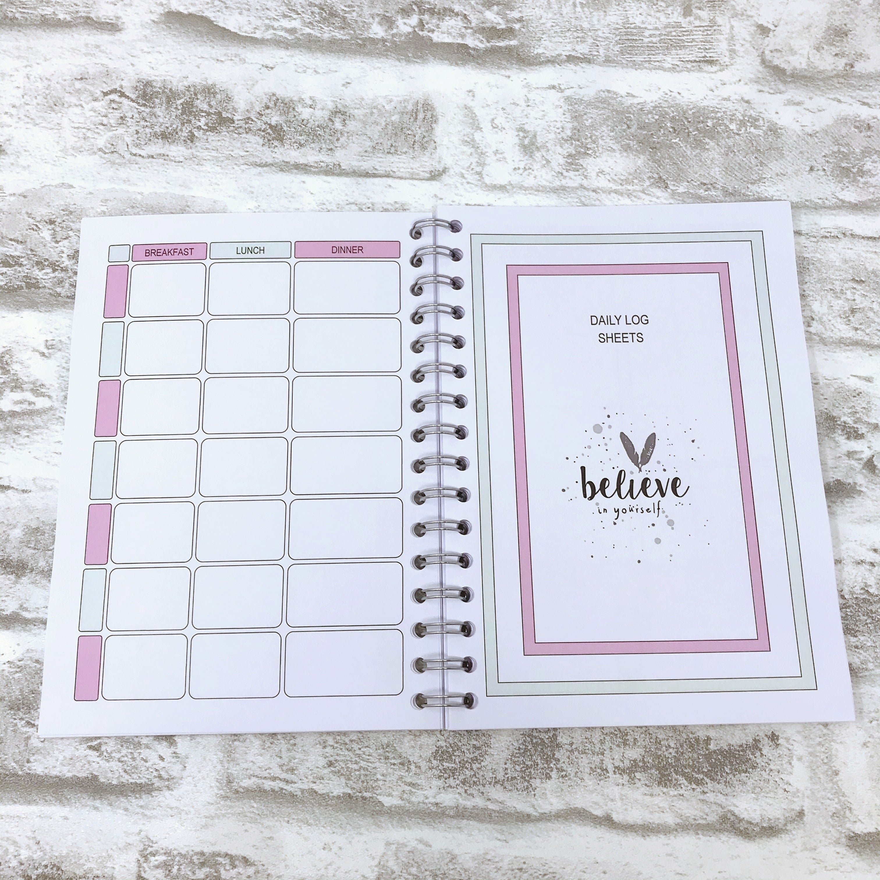 WW Original Planner - B&W Believe