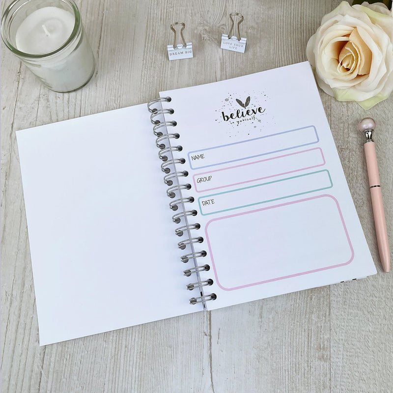 Pastel Journal - Self Care Cover