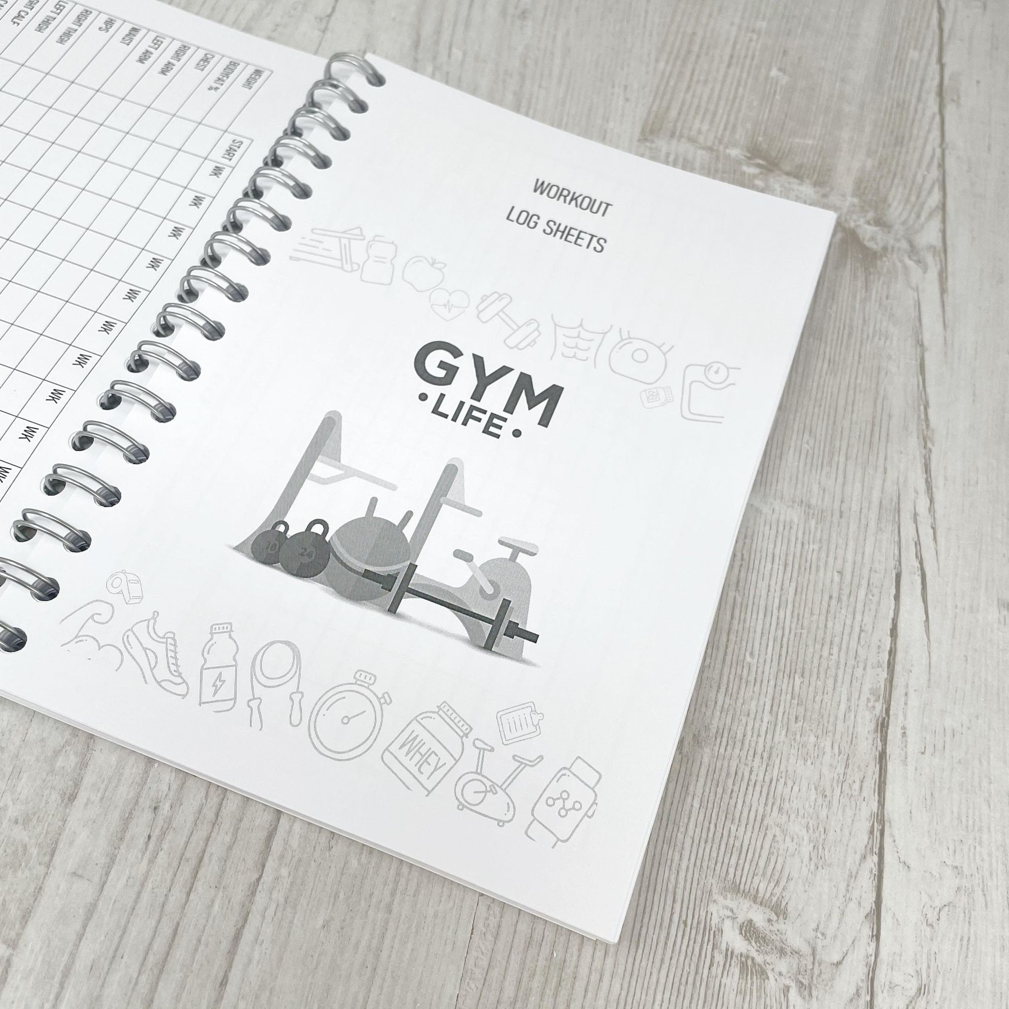 Gym Workout Journal - Never Forget